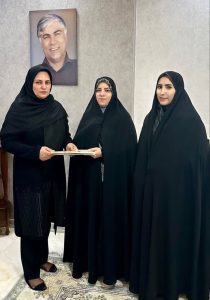 تجلیل از خانواده زنده‌یاد «ابراهیم امرایی» خبرنگار صداوسیمای لرستان