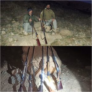 دستگیری یک گروه متخلف زیست محیطی در سلسله