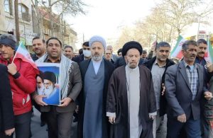 نمایش همبستگی مردم در راهپیمایی ۲۲ بهمن