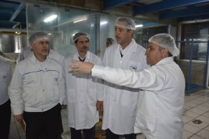 *بازدید رئیس مجمع نمایندگان استان از پگاه لرستان