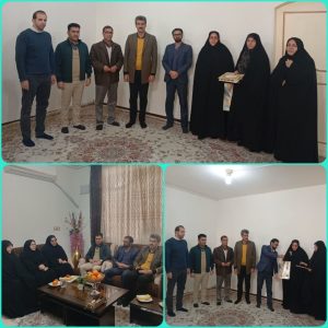 تجلیل از خانواده جانباز  علیزاده در سلسله