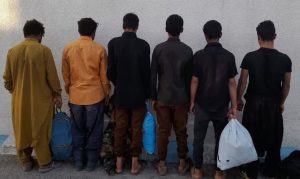 جمع آوري و طرد ۶ نفر اتباع غير مجاز در سلسله