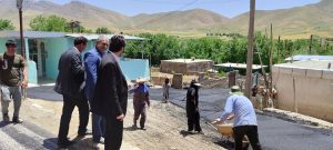 اجرای عملیات آسفالت در روستاهای سلسله پس از دو سال و نیم وقفه