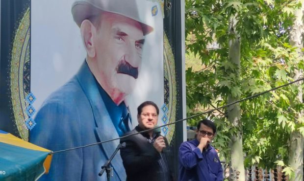 مرحوم همت علی رضایی همیشه فی بداهه بهترین اشعار و جملات را درمجالس خلق می‌کرد