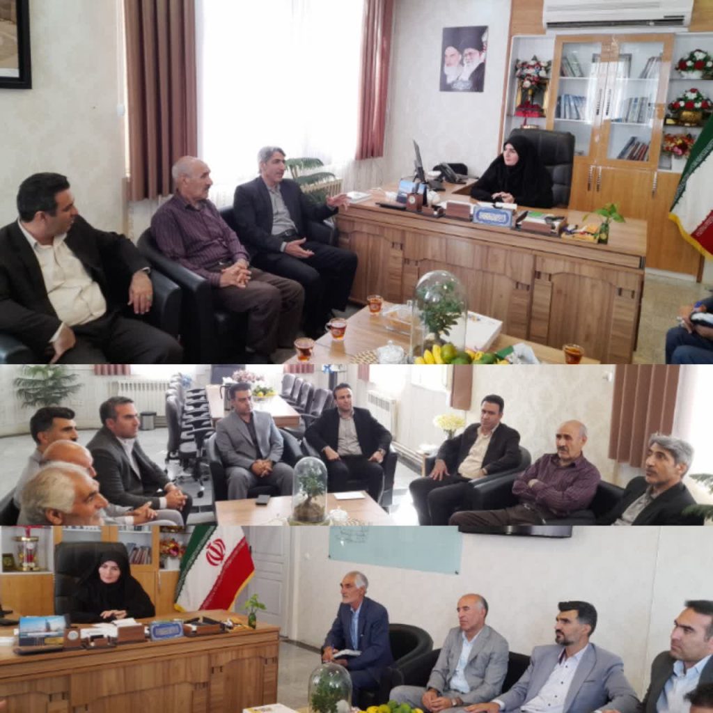 دیدار فرماندار سلسله با مدیرعامل صندوق حمایت از بخش کشاورزی و عشایری استان لرستان