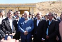 سد تاج امیر دلفان افتتاح شد