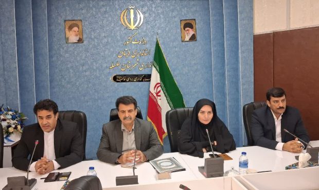 مراسم تودیع و معارفه معاونت سیاسی فرمانداری سلسله برگزار شد