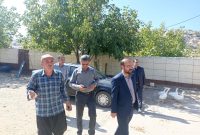 رفع مشکلات منابع آب کاکا رضا سلسله