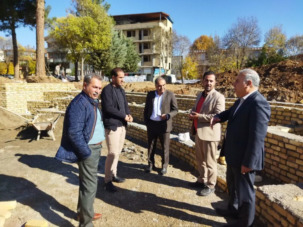 بازدید میدانی از پروژه‌های عمرانی الشتر