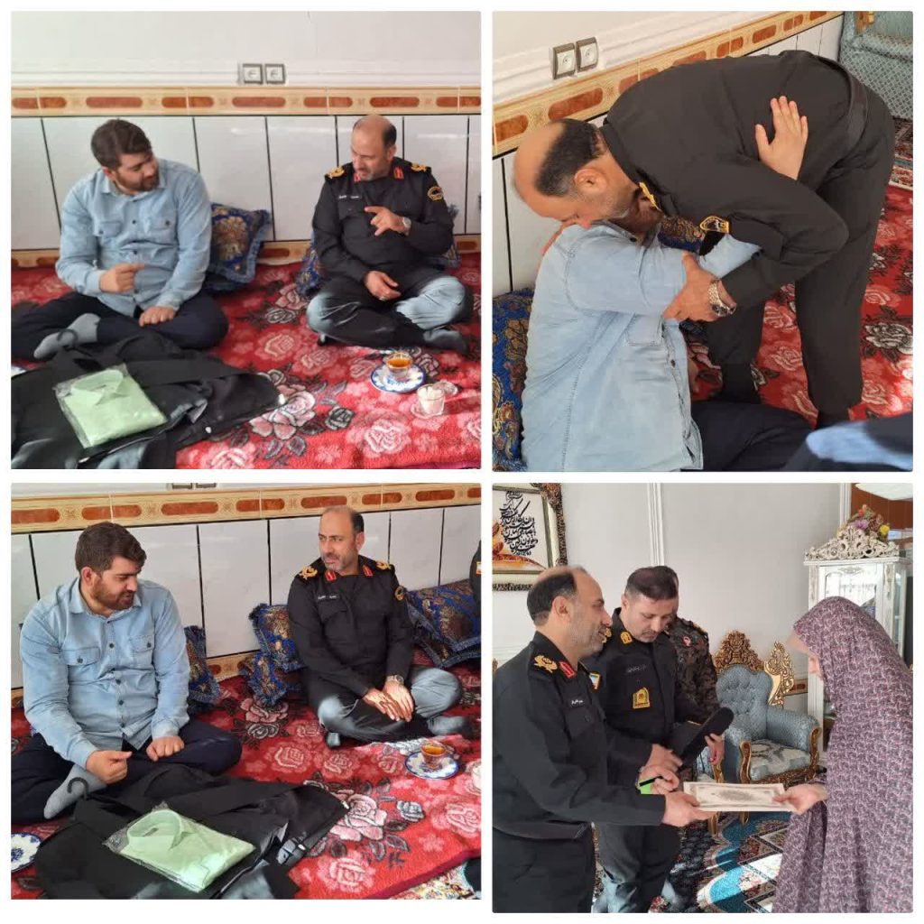 لباس خدمت، میراث شهیدان؛ تجلیل فرمانده انتظامی لرستان از همکار معلول و آرزوی دوباره پوشیدن یونیفورم
