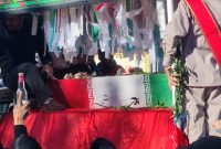 سروهای سربلند در دیار فاطمیون؛ استقبال با شکوه مردم الشتر از شهدای گمنام