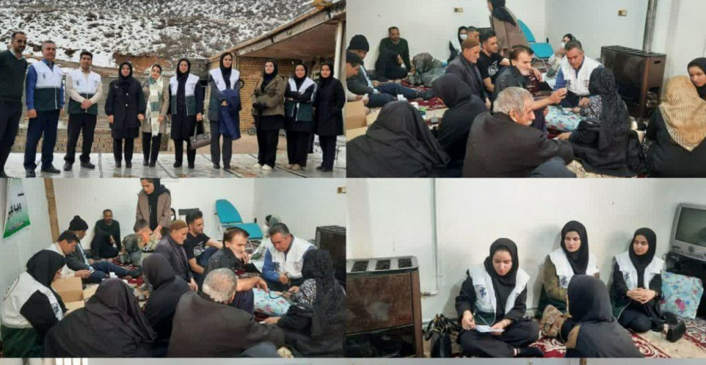  اعزام تیم های جهادی بسیج جامعه پزشکی  به مناطق محروم این سلسله
