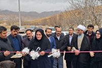 چند طرح عمرانی و اقتصادی در سلسله افتتاح و کلنگ زنی شد