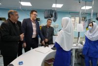 حضور استاندار لرستان در بیمارستان های خرم آباد