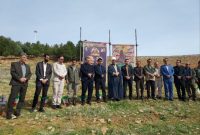 مراسم پویش نهال کاری ایستاده چون سرو در روز طبیعت