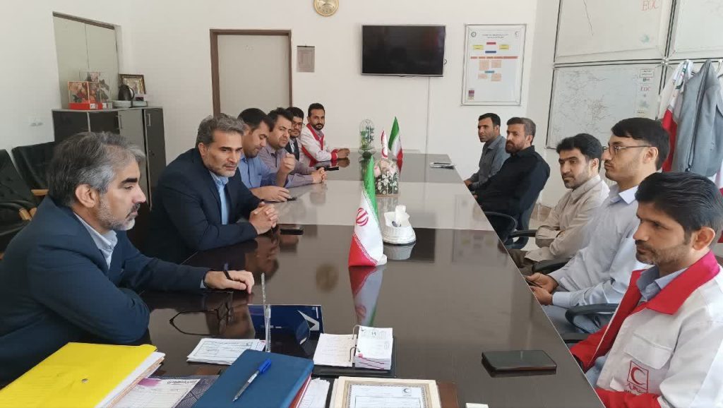  تبریک فرمانده سپاه شهرستان سلسله به مناسبت هفته هلال احمر