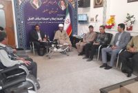  دیدار مهندس قبادی مهر ریاست و کارکنان اداره مخابرات شهرستان سلسله با امام جمعه شهرستان همزمان با ۲۷ اردیبهشت ماه روز ارتباطات و روابط عمومی